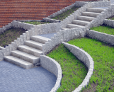 Pavele si
borduri din beton pentru pavaje exterioare
