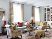 Culoarea, functie de revitalizare a trecutului. Un
apartament confortabil din New York