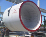 Tuburi  din beton
armat pentru subtraversari