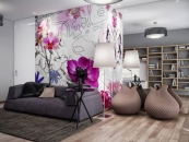 Compartimentare practica, intr-un apartament spatios
din Ucraina