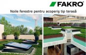 Ferestre Fakro pentru acoperis tip terasa