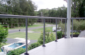 Balustrade din aluminiu eloxat