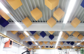 Materiale acustice fonoabsorbante