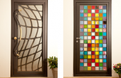 Usi metalice de exterior personalizate