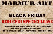 Reduceri spectaculoase de Black Friday - MARMUR-ART