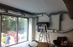 Ventilatie controlata cu Atrea  - Cafenea din zona Dorobanti, Bucuresti