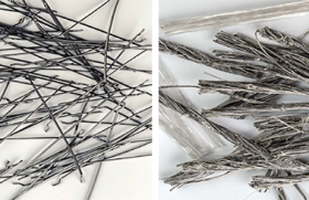 Fibre metalice si fibre din polipropilena pentru armarea betoanelor