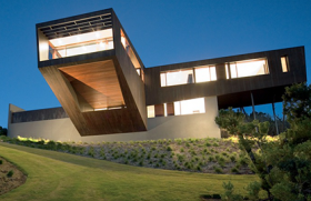 Casa Cape Schanck, volume in consola deschise spre imprejurimi