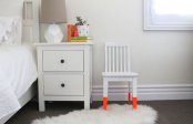 Scaunul ca un accent de culoare