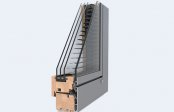 Ferestre din lemn placat cu aluminiu - DesingLine Privacy