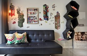 Un apartament compact in Singapore