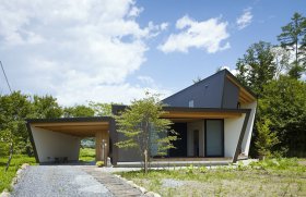 Vila Yatsugatake, o volumetrie asemeni unui origami 
