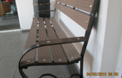Mobilier urban din material compozit WPC