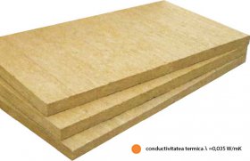 FKD-N (lamda =0,035 W/mK) Vata bazaltica pentru termosistem cu cea mai buna conductivitate termica de pe piata