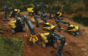 Excavatoare si buldoexcavatoare