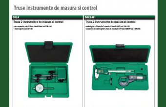 Noile truse de masura si control INSIZE