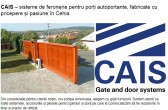 CAIS – sisteme de feronerie pentru porți autoportante, fabricate cu pricepere și pasiune în Cehia
