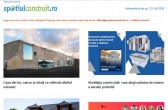 Casa din lut, calcar și sticlă ce reflectă relieful vulcanic