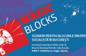 Invitatie vernisaj expo MAGIC BLOCKS, scenarii pentru blocurile din perioada socialista in Bucuresti