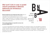 Inca 3 zile pentru inscriere la Bienala de Arhitectura 2012