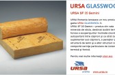 URSA lanseaza un nou produs din vata minerala de sticla
