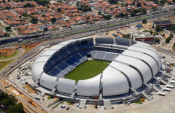 Stadionul Arena das Dunas din Brazilia finalizat intr-un timp mai scurt si cu mai putini bani decat estimat