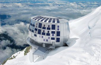 Refuge du Gouter, cabana construita la cea mai mare altitudine din Alpii francezi