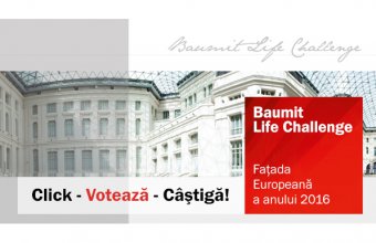 Click - Voteaza - Castiga! la concursul de fatade Baumit Challenge 2016