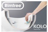 Inovatie in design de la KOLO - vasul WC Rimfree