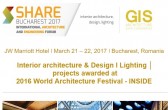 Arhitectura de interior la rang de arta in conferinta GIS 2017, 21-22 martie