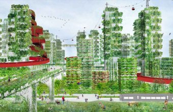 Orasul Padure - propunerea arhitectului Stefano Boeri pentru mai putina poluare