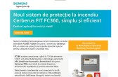 Cerberus FIT FC360 - noul sistem adresabil de protecţie la incendiu, simplu şi eficient (Siemens Building Technologies)