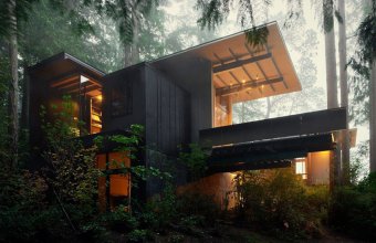 Arhitectul Jim Olson a petrecut 55 de ani renovandu-si cabana din Puget Sound