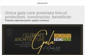 Acum te poți înscrie la Gala Romanian Building Awards 2017