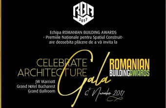 Save the date! 6 noiembrie, JW Marriott Grand Hotel București – Finala RBA 2017 urmată de Gala de premiere RBA - CELEBRATE ARCHITECTURE