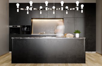 Exemple spectaculoase de iluminat pentru bucătărie