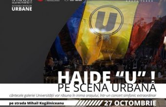 Cluj: "U" revine pe Scena Urbană. Galeria Universității,  în concert alături de o orchestră simfonică
