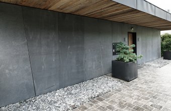 Beton aparent ranforsat cu fibra de sticla