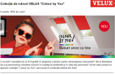 Noua colecție de rulouri opace VELUX Colour by You - pentru designerul din tine