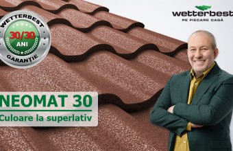 Wetterbest lansează noul mat în piața de învelitori metalice: NEOMAT 30