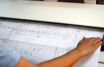 Servicii de printare si plotare planuri de constructii sau de arhitectura, structura sau instalatii