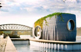 O casă plutitoare va fi printată 3D în 48 de ore în Cehia