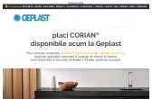 CORIAN® disponibile in stoc || GEPLAST Arhitecturale
