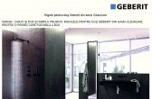 Rigole pentru duş Geberit din seria CleanLine