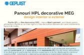 Panouri HPL pentru design interior si exterior 