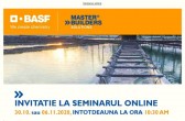 Webminar BASF - Soluții tehnice pentru protecția betonului în statiile de epurare și canalizări