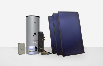 Sisteme solare complete pentru apa calda menajera