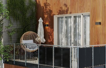 Panouri solare verticale pentru balcon