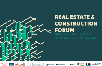 Tendințele, provocările și oportunitățile de dezvoltare în real estate în 2023, la Real Estate & Construction Forum