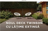 Deck Twinson extra lat - Essential XL